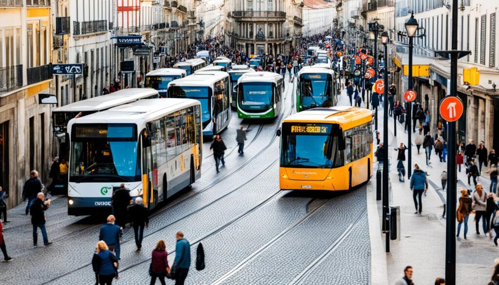 Como funciona o sistema de transporte público em Portugal