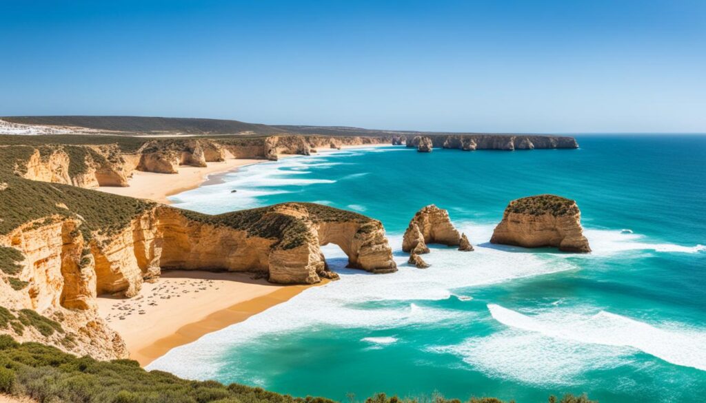 Praia de Bordeira Algarve Beleza Selvagem