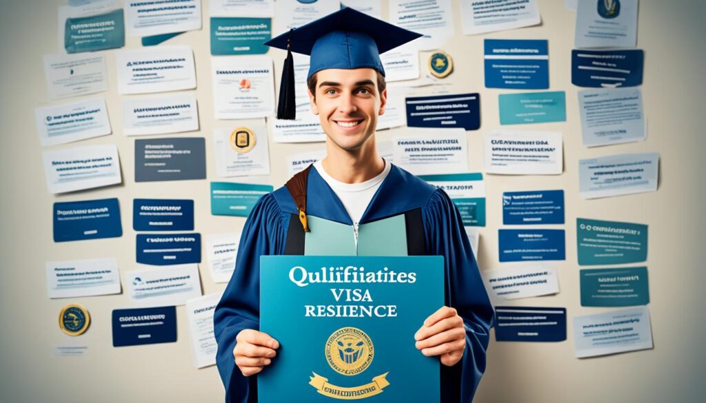 Qualificação para visto de residência