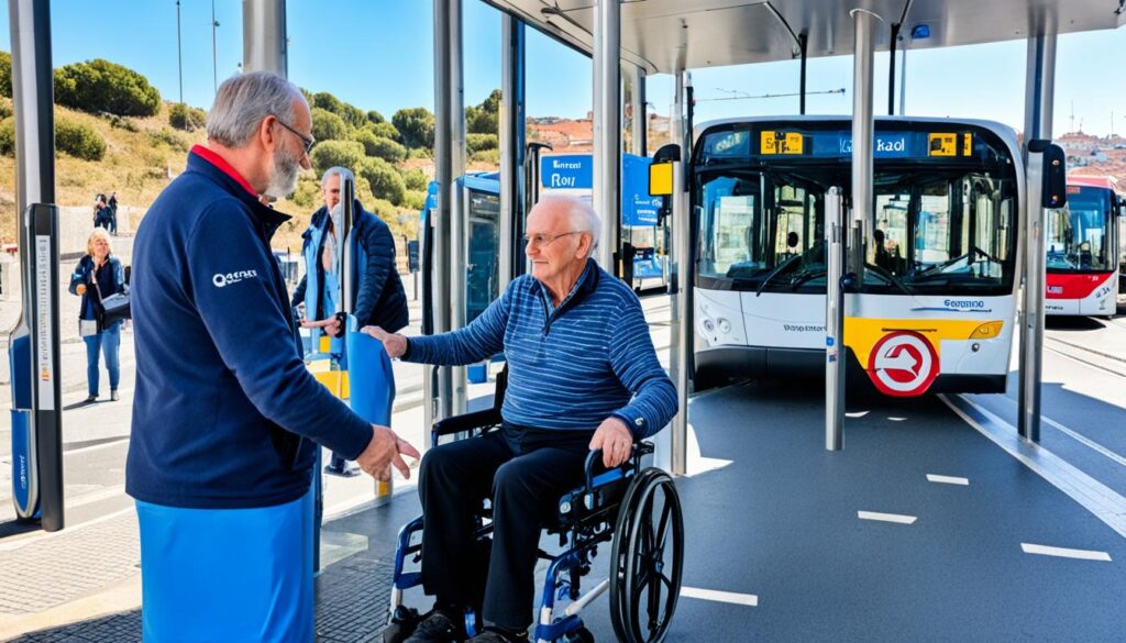 acessibilidade em transporte