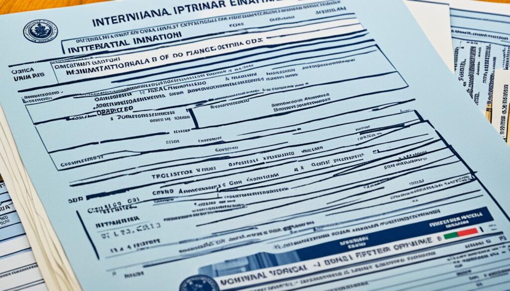 documentação para transferência internacional