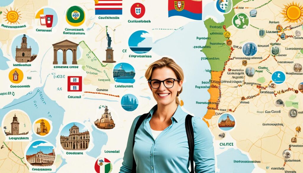 escolher cidade em Portugal