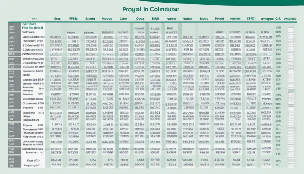 tabela de taxas SEF